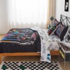 qjmiaofang Gamer Bedding Full for Boys Gamer Comforter Sets 7Pieces
