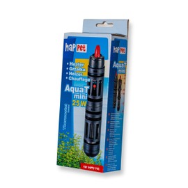 happet Aquarium Heating Rod Mini – 25 Watt to 30 Litres Heating – Control Heater for Nano Aquariums and Very Small Tanks with Protection for Fish and Shrimp