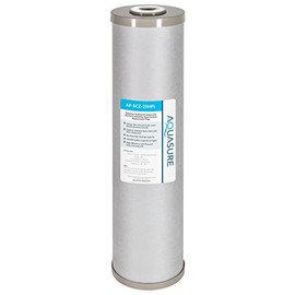 Aquasure Fortitude V2 Series | Sediment/Carbon/Zinc Bacteria Inhibiting Triple Purpose Replacement Filter - Large