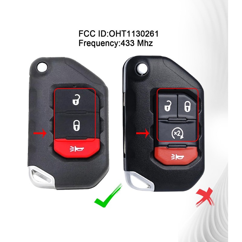 Remote2program Smart Car Key Self Programmable Keyless Entry Replacement for