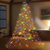Christmas Tree Decoration Lights with Ring 2m 400 LED Christmas