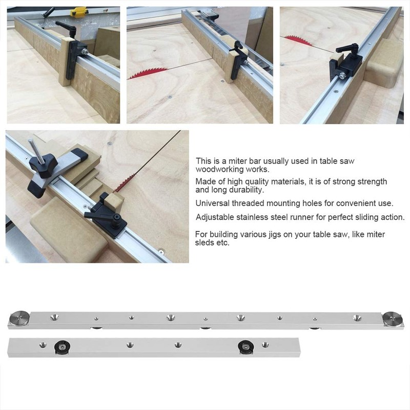 Mitre Bar, 300 mm Aluminium Alloy Mitre Bar Slider Table
