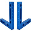 Mocoum Aluminium Alloy 90 Degree Positioning Squares 4.7" x 4.7"(12x12cm)