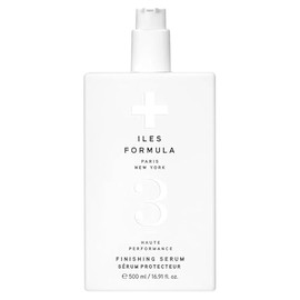 ILES FORMULA PARIS NEW YORK Iles Formula Haute Performance Suero Acabado — Estiliza Y Suaviza Sin Ponderar El Cabello, Protege El Cabello Del Calor, Humedad, Rayos Uv + Color Fade — 16.9 Fl Oz (500 Ml