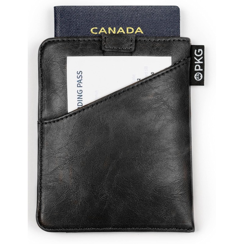 PKG Perry Passport Wallet | Vegan Leather with RFID Lining