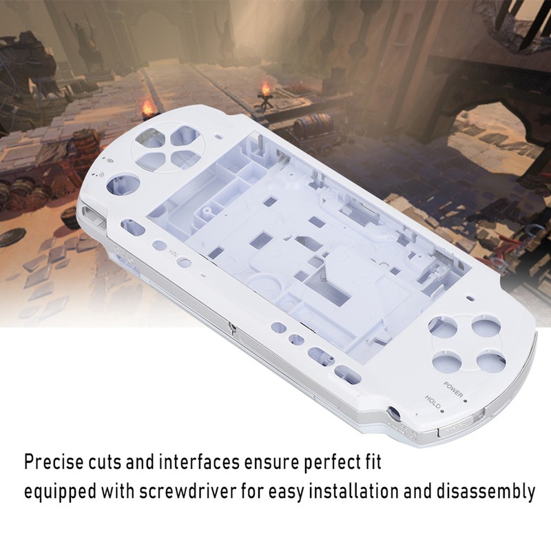 For PSP3000 Game Console Case Full Housing Shell With Screwdriver