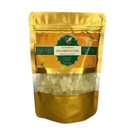 Frankincense Crystal Resin- Organic Frankincense Incense Resin - Premium Grade A East African Ethiopian Frankincense - Frankincense Incense - No Sticks, Twigs and Tree Barks (4 Ounces Net), Yellowish