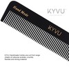 KYVU B10 Black Coarse-Tooth Hair Comb for Men & Women,