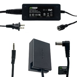 Wasabi Power DCC-LPE17 Dummy Battery DC Coupler & AC Adapter for Canon DR-E17, CA-PS700, ACK-E17, LP-E17, 9927B001 and Canon EOS M3, EOS M5, EOS M6, EOS M6 Mark II