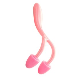 Housoutil Nose Shaping Beauty Tool Pink Plastic Nose Roller Rose Quartz Facial ' Tools Nose for Nose Correction