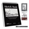 Cc Cuaderno De Dibujo Y Bocetos A4 + Cuaderno De