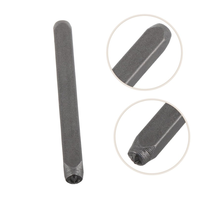 TEHAUX Cross Metal Punch Stamp Kit Accurate Stamping Tool for