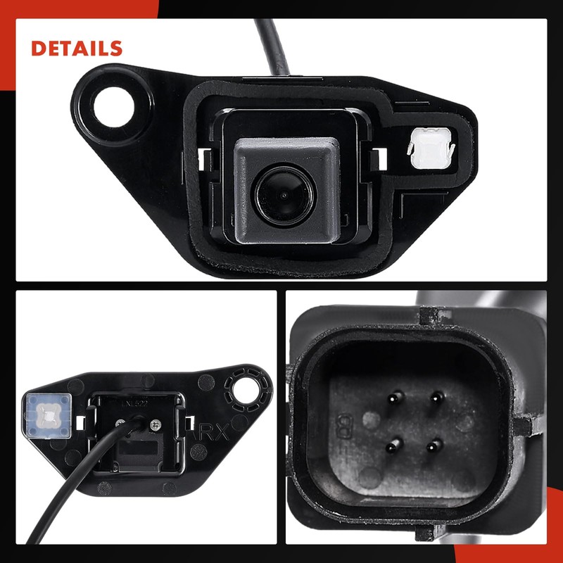 A-Premium Park Assist Camera Rear View Backup Reverse Camera Compatible
