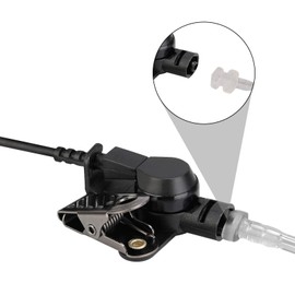 Retevis XPR 3500e XPR 3300e Earpiece with Mic, Compatible with Motorola XPR3300e XPR3300 XPR3500e XPR3500 XIR P6600 DP2400 DP2600 E8600 Walkie Talkies, Big PTT, Covert Acoustic Tube earpiece(1 Pack)