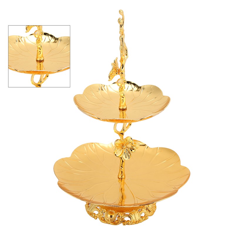 2 Layer Cupcake Stand European Style Gold Cupcake Stand Easy