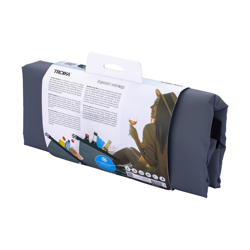 Troika RUC03/GY Outdoor Backpack with Cooling Function and Roll-Top 1-2