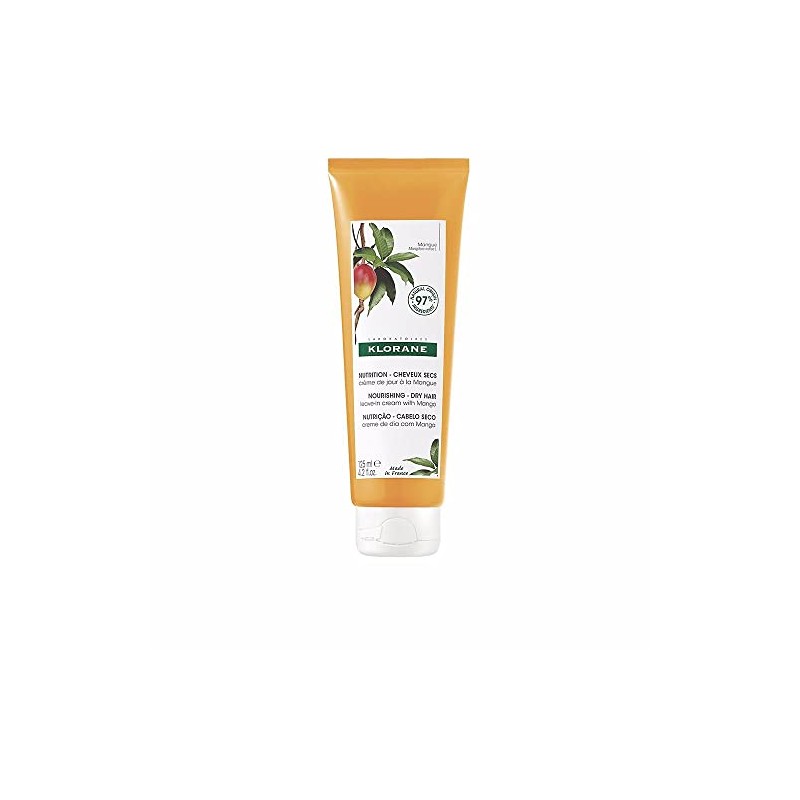 Klorane Crema para Peinar con Extracto de Mango, 125 ml