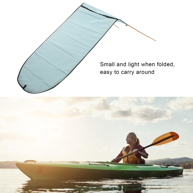 Kayak Shade Canopy Portable Foldable Boat Awning Set Kayak Canoe