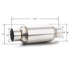 LCGP 2.5'' Inlet & Outlet Universal Muffler, 11.5'' Overall Length