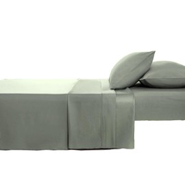 Kingnex Sofa Bed Sheets Queen for Sleeper Sofa Bed with 4-6 Deep Pocket Soft Double Brushed 1800 Microfiber 4 Piece Bedding Set (60"x74"x6") Sage