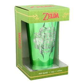 The Legend Of Zelda Link & Princess Zelda Pint Glass