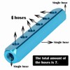 Beduan 1/4" 6 Way 9 Port Aluminum Air Hose Inline
