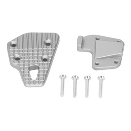 Motorcycle Rear Brake Lever Foot Pedal Aluminum Alloy Extension Plate Pad for F900r 2019‑2021 (Silver)