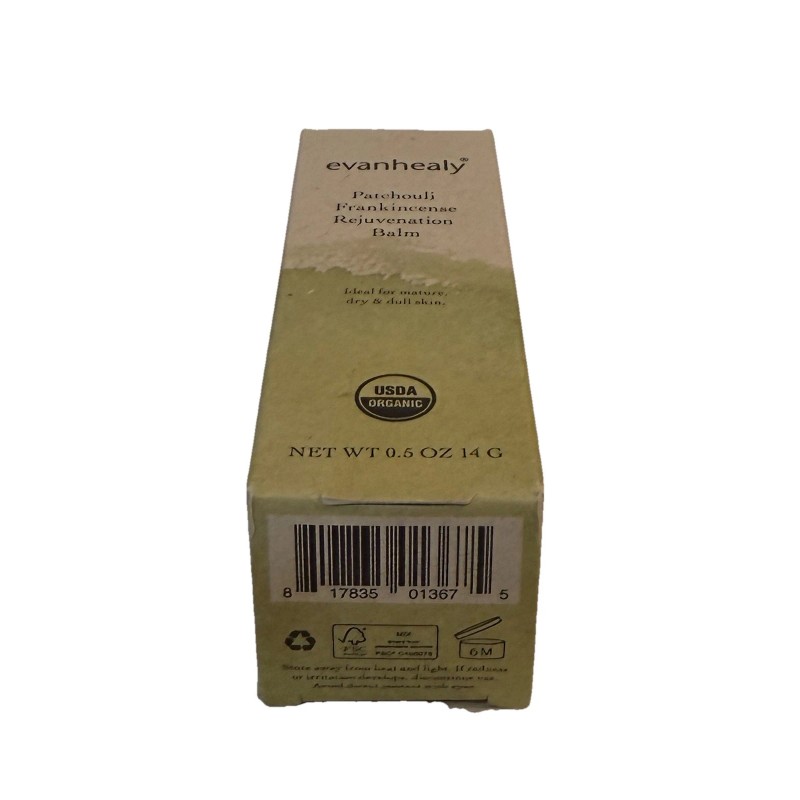 evanhealy Patchouli Frankincense Rejuvenation Balm Organic, 05.fl Oz, New