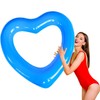 Adult Heart Float,Adult Heart Pool Floats, Water Fun Beach Party