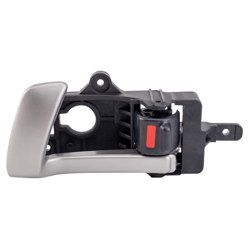TRQ Driver Side Interior Door Handle Silver Compatible with 2007-2012
