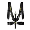 Wuidail 5 Point Harness 3" Camlock Quick Release Adjustment (Black)