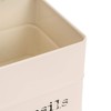 Harbour Housewares Industrial Kitchen Utensil Holder - Vintage Style Steel
