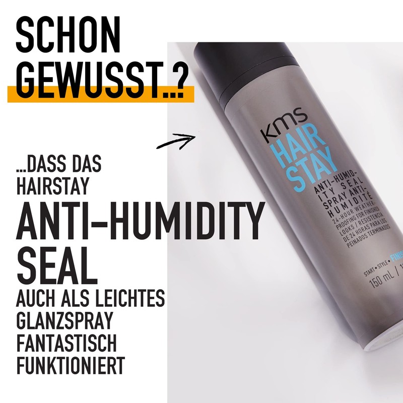 KMS California Hair Stay Anti Humi Dity Seal, 150 ml