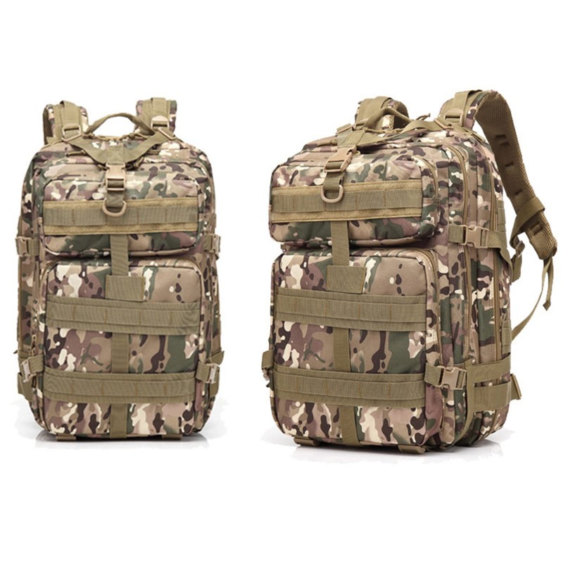 Camping Hiking Backpacks 45L MOLLE Large Tactical Backpack for Outdoor