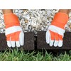 EcoBorder EarthCurb Red Recycled Rubber 4ft Lawn Edging (4pc Box)