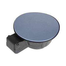 Motoforti Fuel Tank Door Cap for Volkswagen Polo 2011-2018 Fuel Filler Flap Cover Clip Type No.6R0809857D Dark Gray ABS