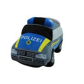 Sweety Toys 13784 Police Plush Car Plush Toy Cuddly Toy Police