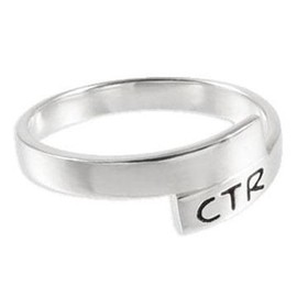 Orbit LDS CTR Ring by Ringmasters | Choose the Right Faith Ring | Keepsake LDS Jewelry