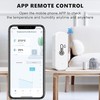Wi-Fi Smart Thermometer Hygrometer, Digital Mini Indoor Temperature and Humidity