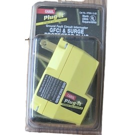 Carol 07524.13.05 Surge Protector GFCI Plug  Ground Fault Circuit Interrupter