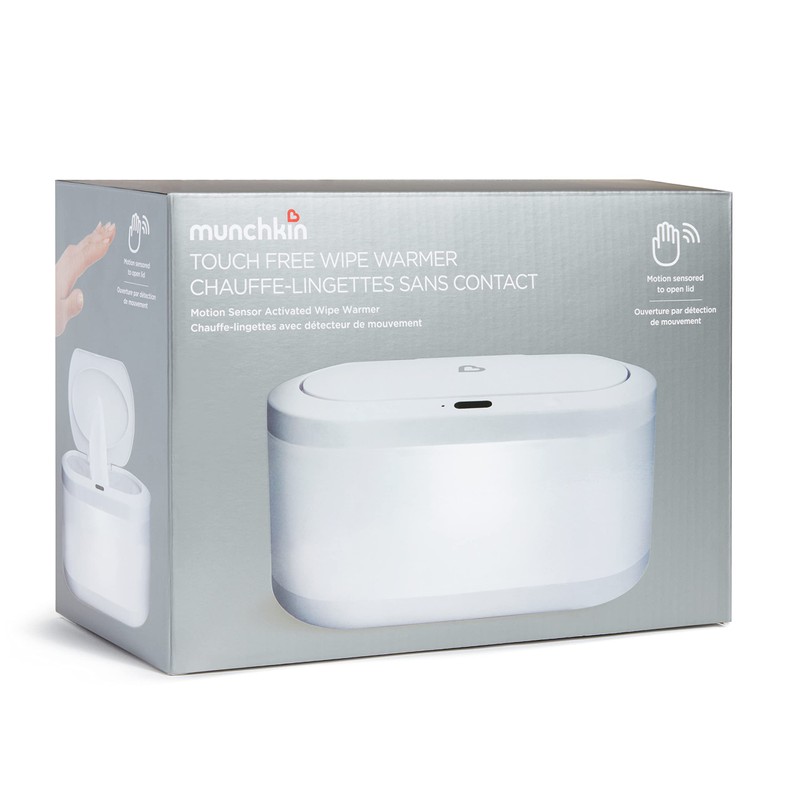 Munchkin Touch Free Baby Wipe Warmer with Nightlight & Motion