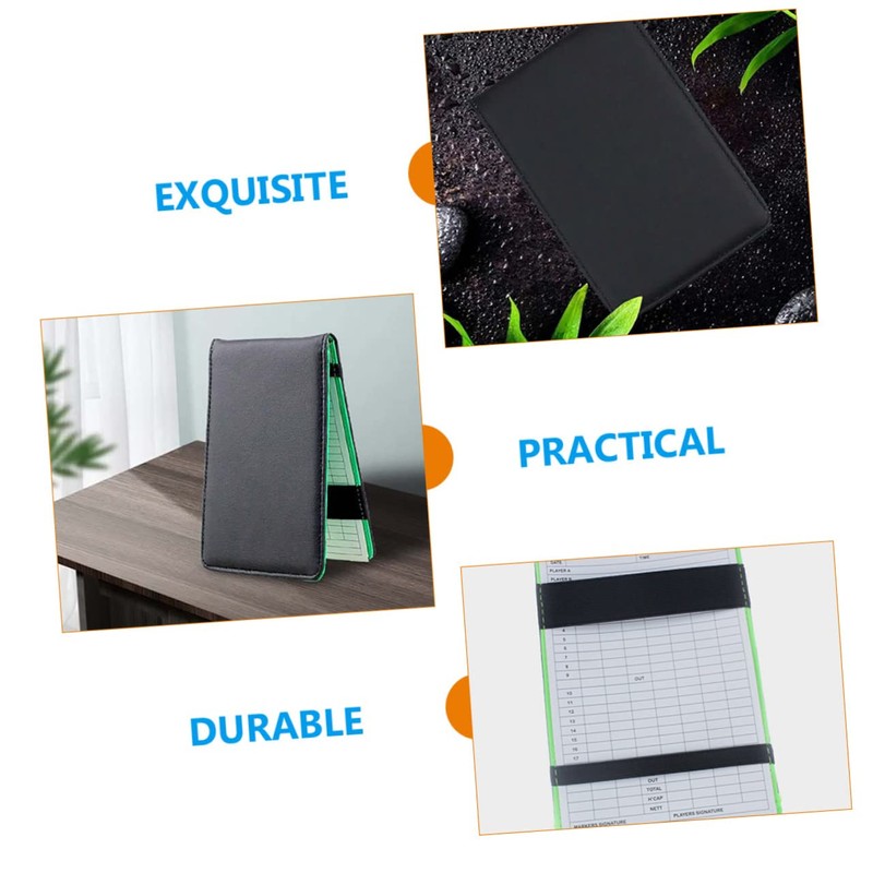 TOVINANNA Golf Scorecard Holder: Lightweight and Portable Scorebook for Outdoor