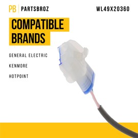 PartsBroz WL49X20360 Speed Sensor Kit - Compatible with General Electric Kenmore Washer - Replaces AP5803767 3031241 PS8768455 WH12X10515 Ultra Durable Replacement
