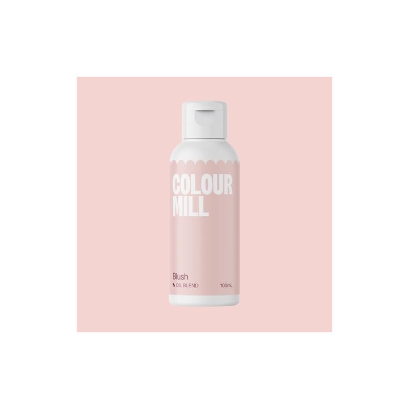 Colour Mill Oil-Based Food Coloring, 100 Milliliters (Blush)