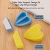 Rubber Door Wedge, Cute Heart Shape Door Stopper Doorstop with