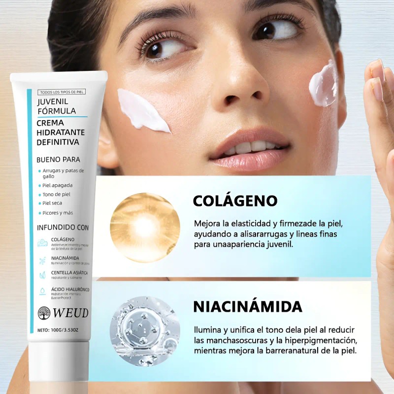 Weud Kit Calma Facial Revitalift Hidratante Sérum Crema Ojos