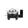 NICEYRIG NATO Rail Clamp to Rosette Mount Adapter for EVF