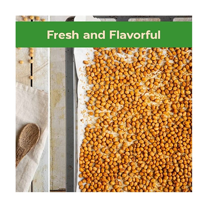 Sincerely Nuts Roasted Soybeans Unsalted (2 LB) Gluten-Free - Vegan