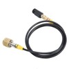 1.5m G1/2-14 CGA320 CO2 Tank Adapter Soda Hose Kit Accessories