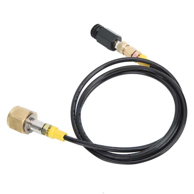 1.5m G1/2-14 CGA320 CO2 Tank Adapter Soda Hose Kit Accessories